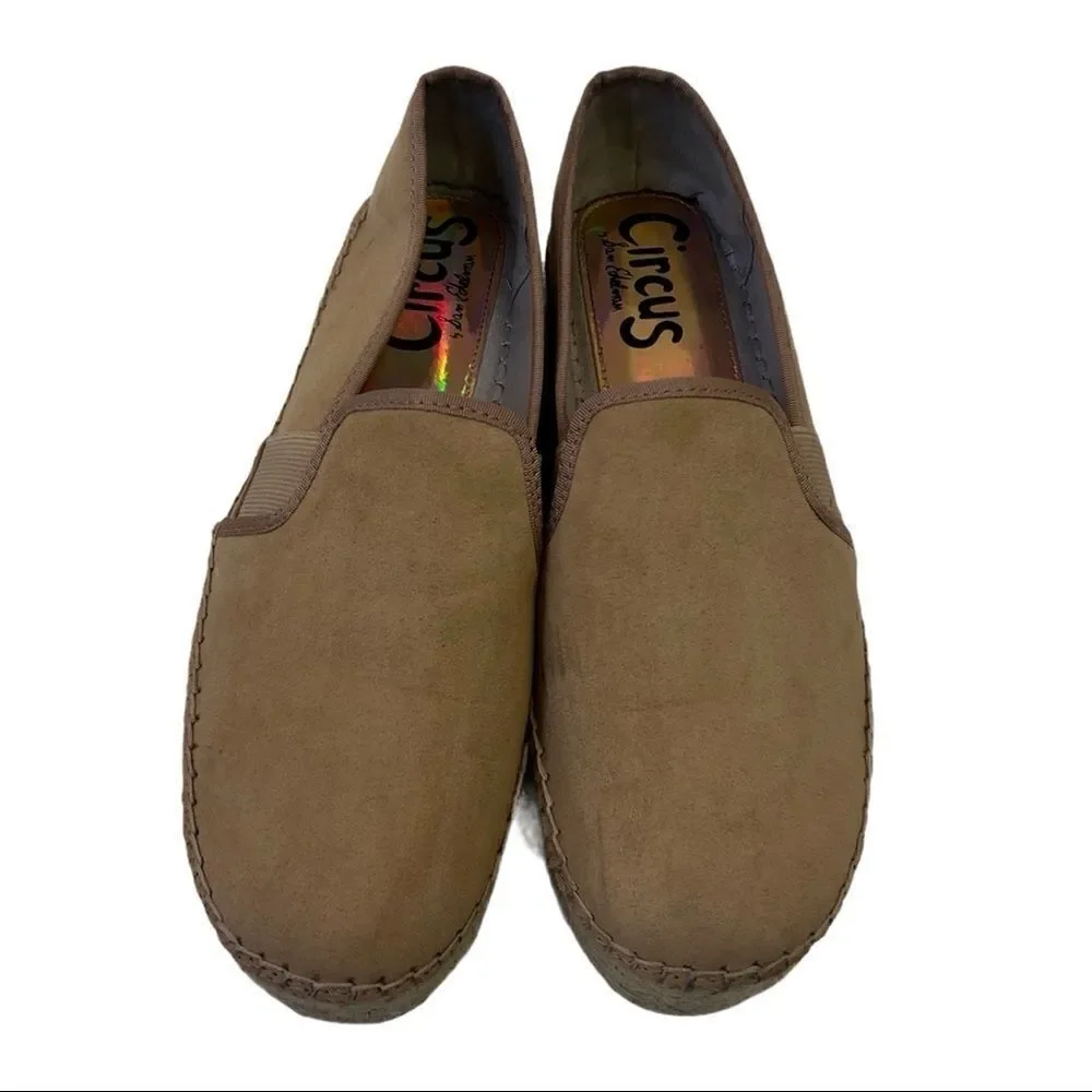 Circus by Sam Edelman Tan Suede Espadrilles 8